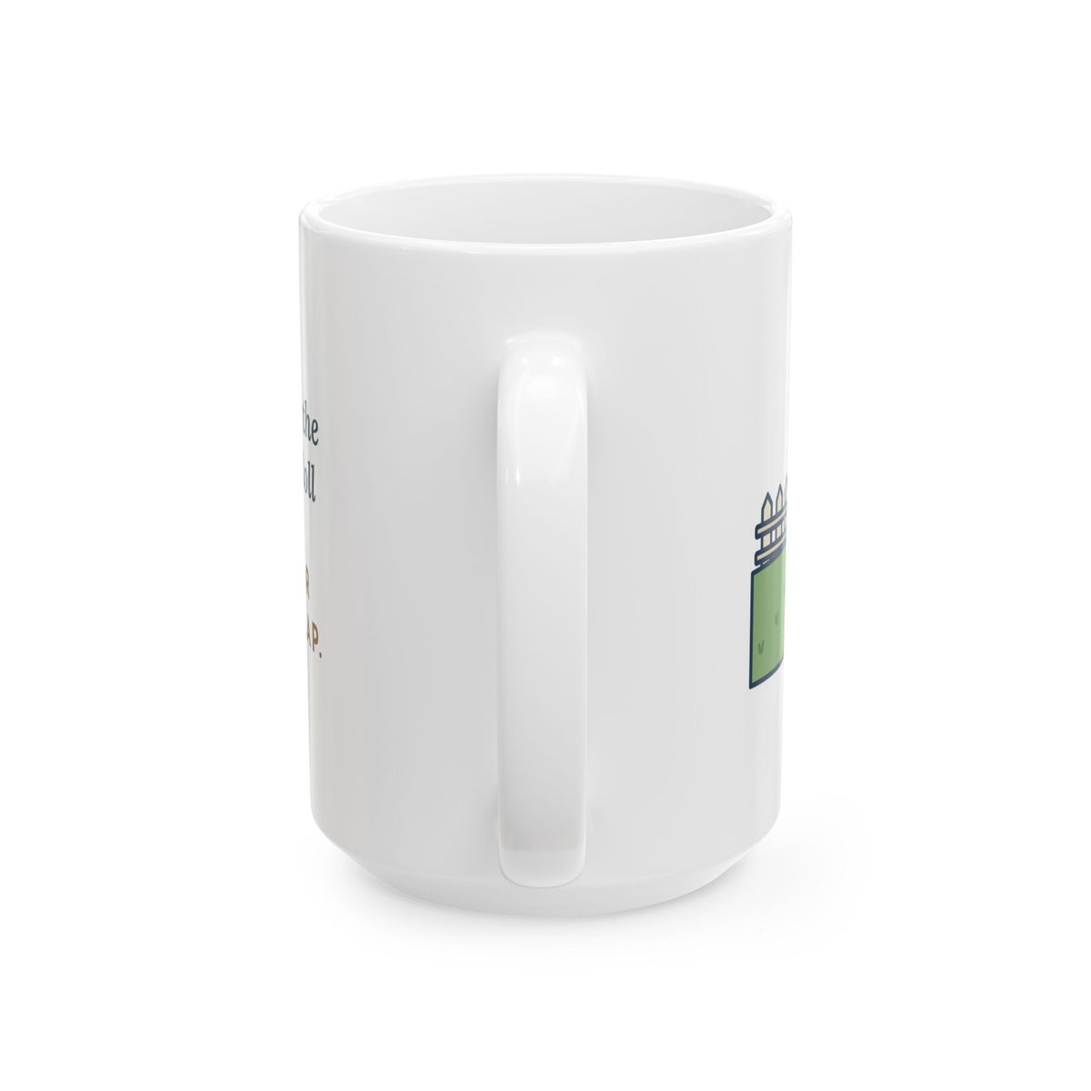 Large Australian Mist Cat Mug 15oz - Rode Around the Yard in the Doll Stroller, Another Lap