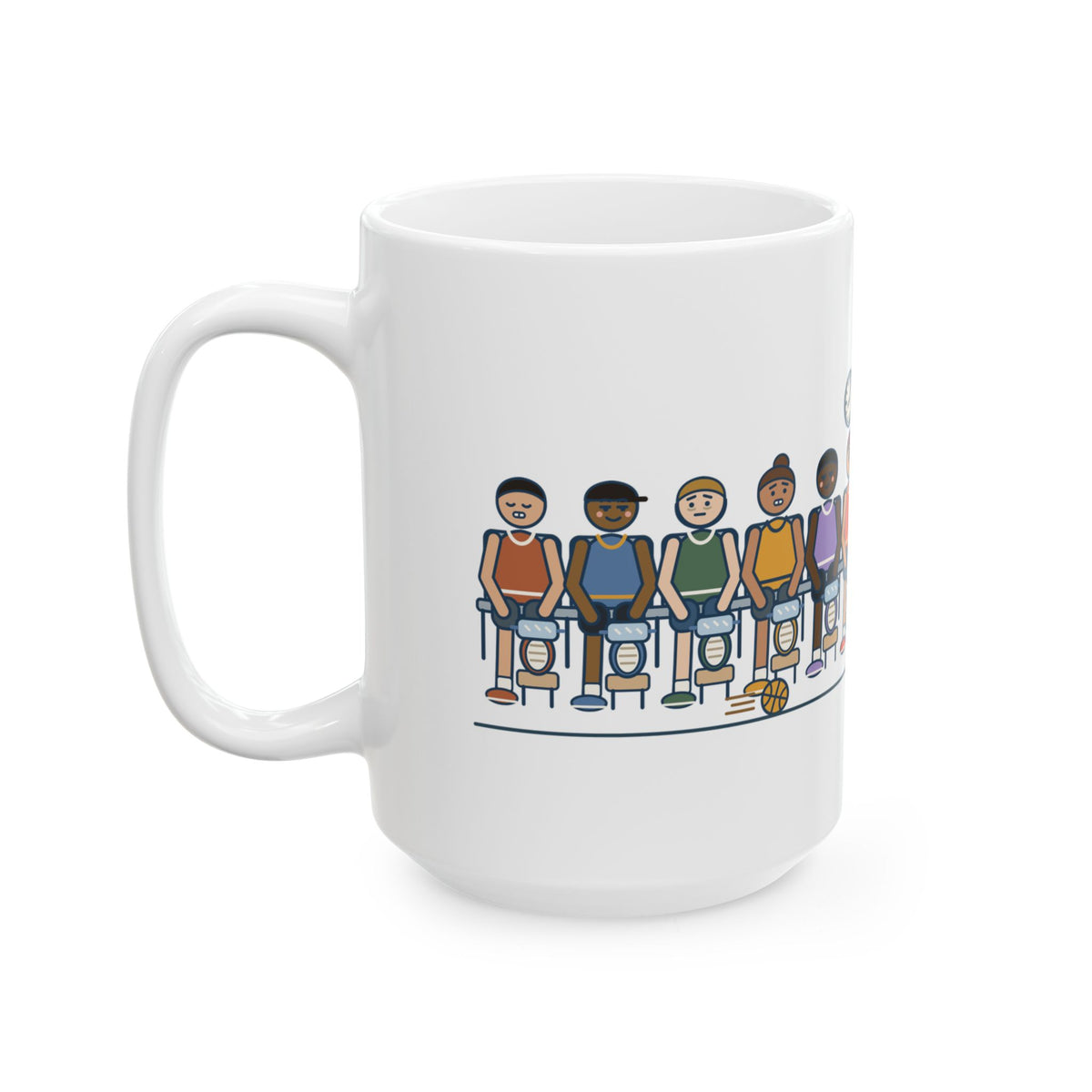 Large 15oz Urgent Care Nurse Mug - Monday Morning, Six Ankles