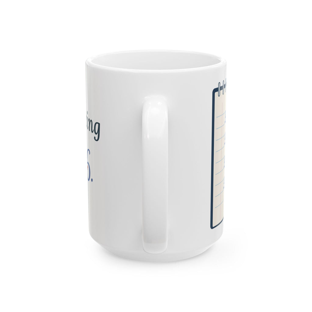 Large 15oz New Year Mug - Still Writing 2026 Funny January Office Mug