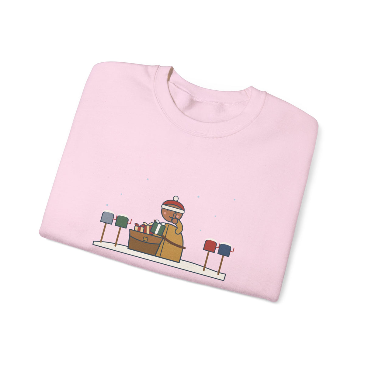 Mail Carrier Christmas Crewneck Sweatshirt - I Know Every Gift on Your List. I'm Not Telling