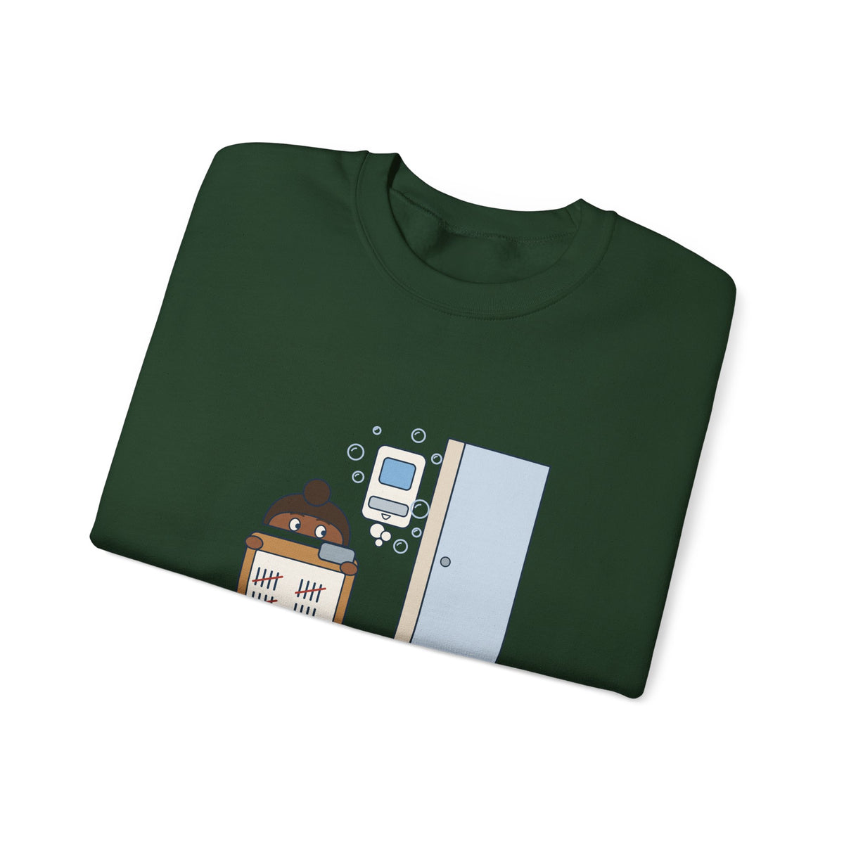 Infection Preventionist Crewneck Sweatshirt - Foam In. Foam Out. I'm Counting.