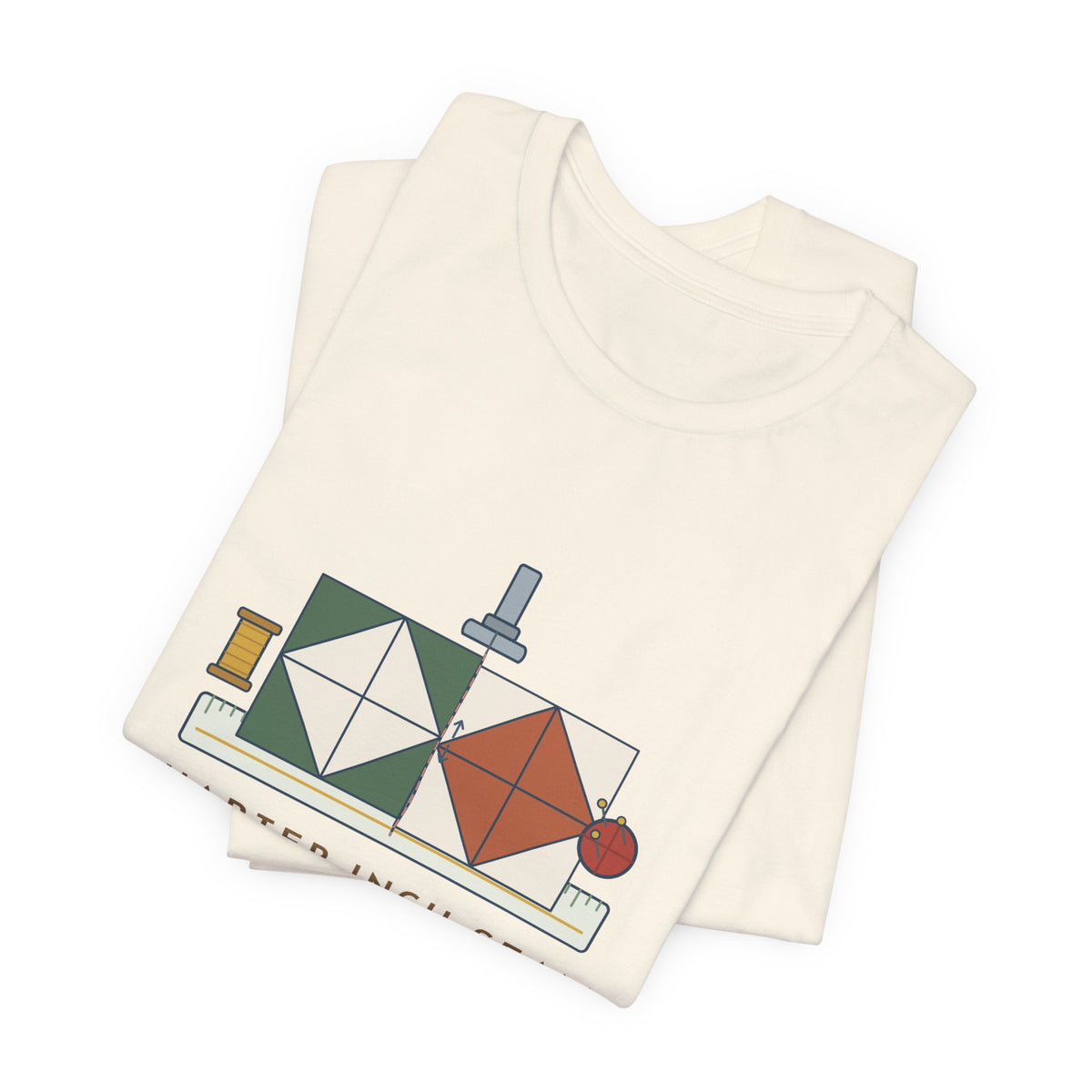 Quilting T-Shirt - Quarter-Inch Seam. Quarter-Inch-Ish. Funny Quilter Tee