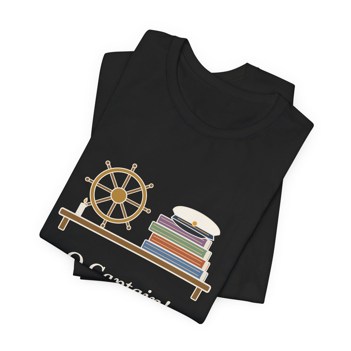 Walt Whitman Quote T-Shirt, O Captain My Captain, Teacher Captain's Desk Tee