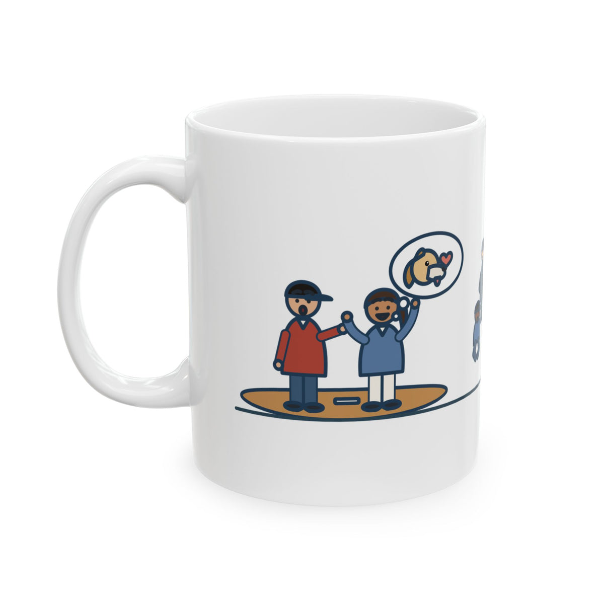 Softball Coach Mug, Called Time for a Mound Visit, Heard All About Her New Puppy, Funny Coffee Mug 11oz