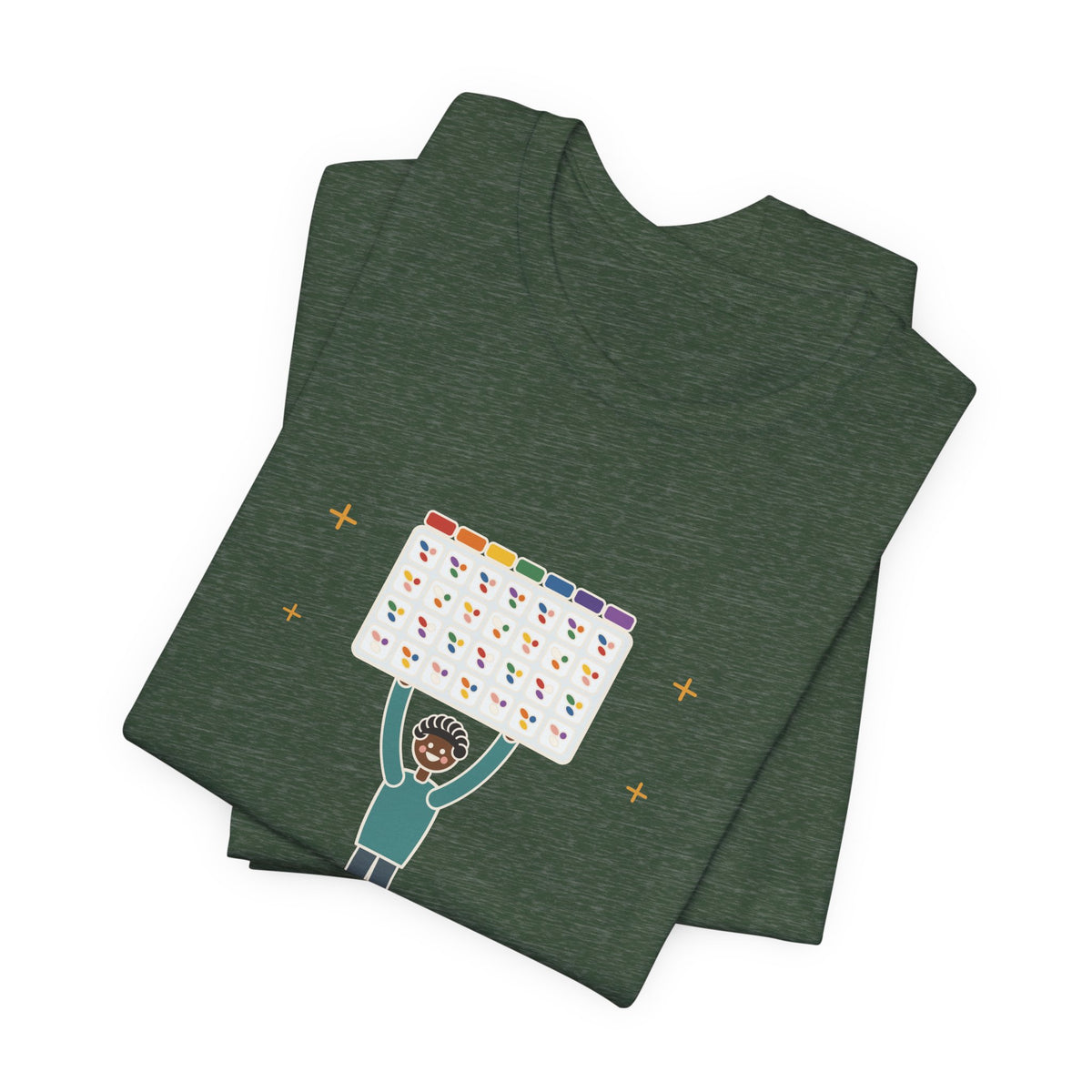 Transplant Nurse T-Shirt - Nineteen Meds. One Very Organized Pill Box. Transplant Nursing Tee