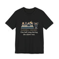 Handbell Choir Director T-Shirt - One Bell Rang During the Silent Rest