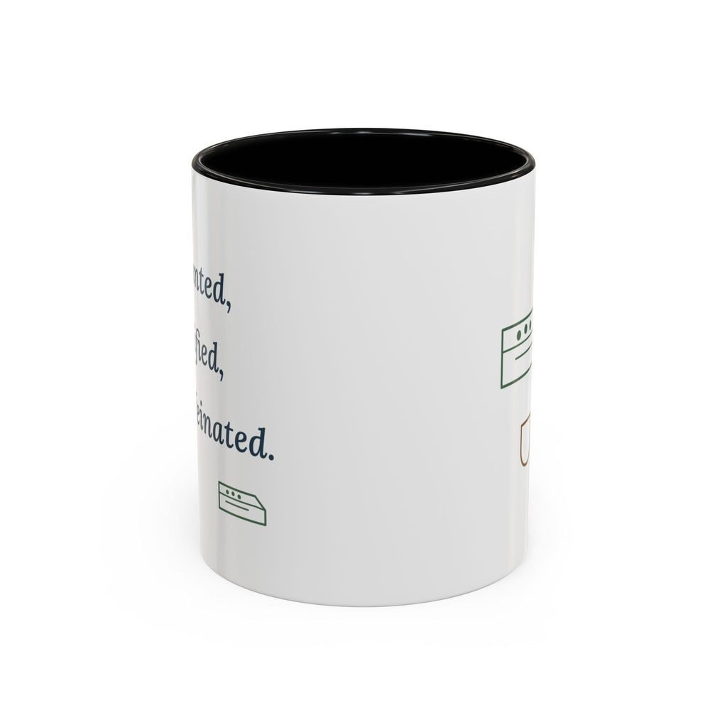 Pharmacist Accent Mug - Counted, Verified, Caffeinated Pharmacy Coffee Mug Gift