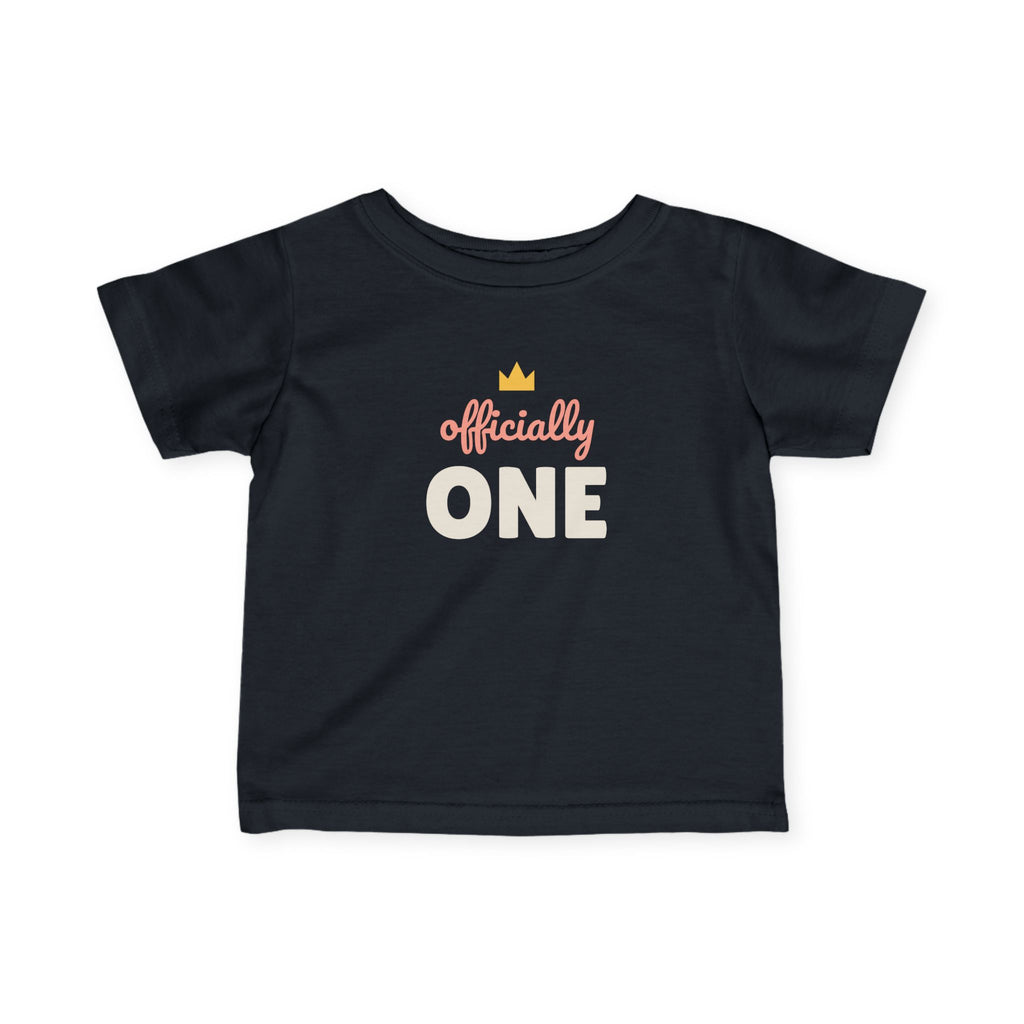Officially One Baby T-Shirt, 1st Birthday Infant Tee