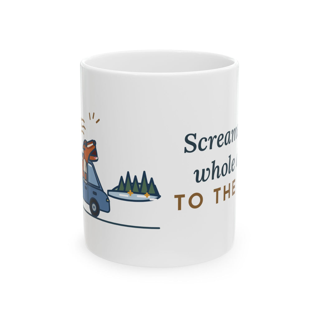 Nova Scotia Duck Tolling Retriever Coffee Mug - Screamed the Whole Drive