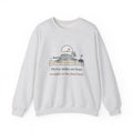 Egyptian Mau Crewneck Sweatshirt - Thirty Miles an Hour to the Food Bowl
