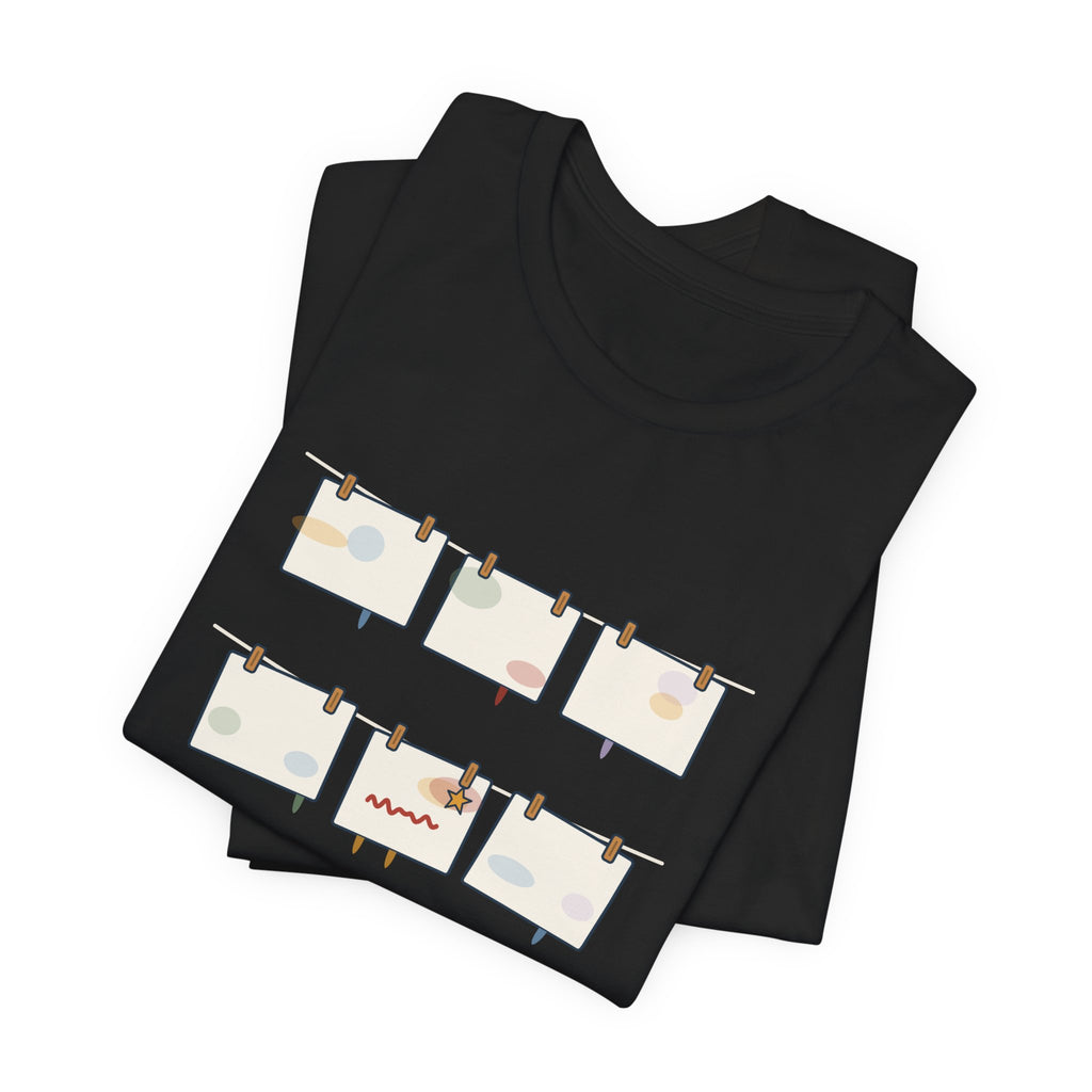 Art Teacher T-Shirt - Name on the Back, Artists. Funny Art Class Tee