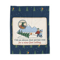 Colorado Christmas Tree Blanket - Cut an Eleven-Foot Permit Tree for a Nine-Foot Ceiling