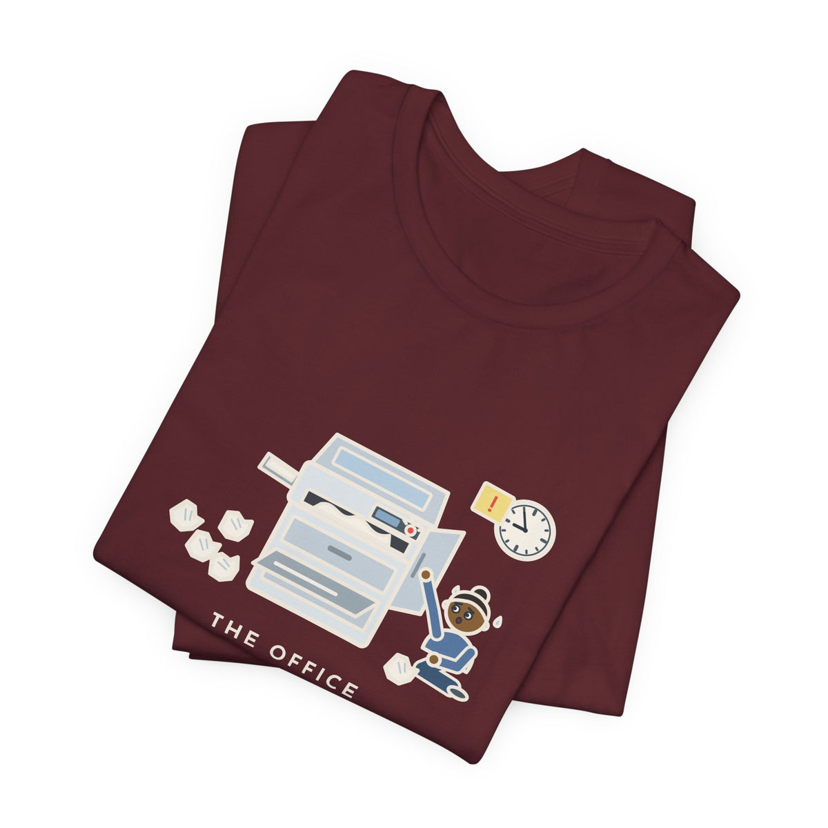 Funny Office T-Shirt, The Copier Worked Fine All Month, Jammed the Morning of the Deadline, Copy Room Tee