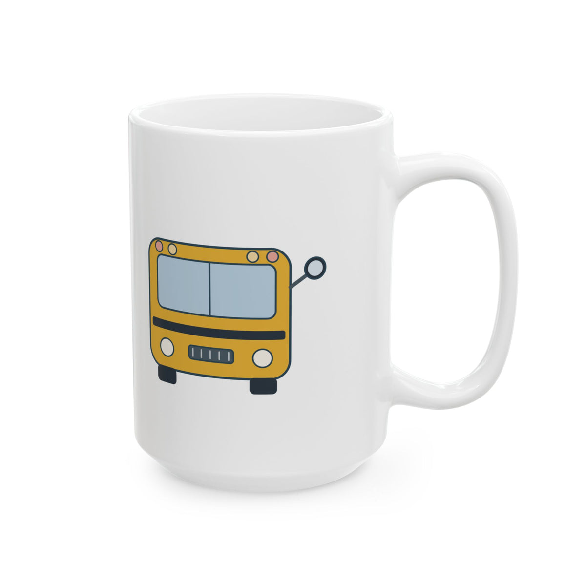 Large 15oz School Bus Driver Mug - I Can See You in the Mirror Bus Driver Coffee Mug