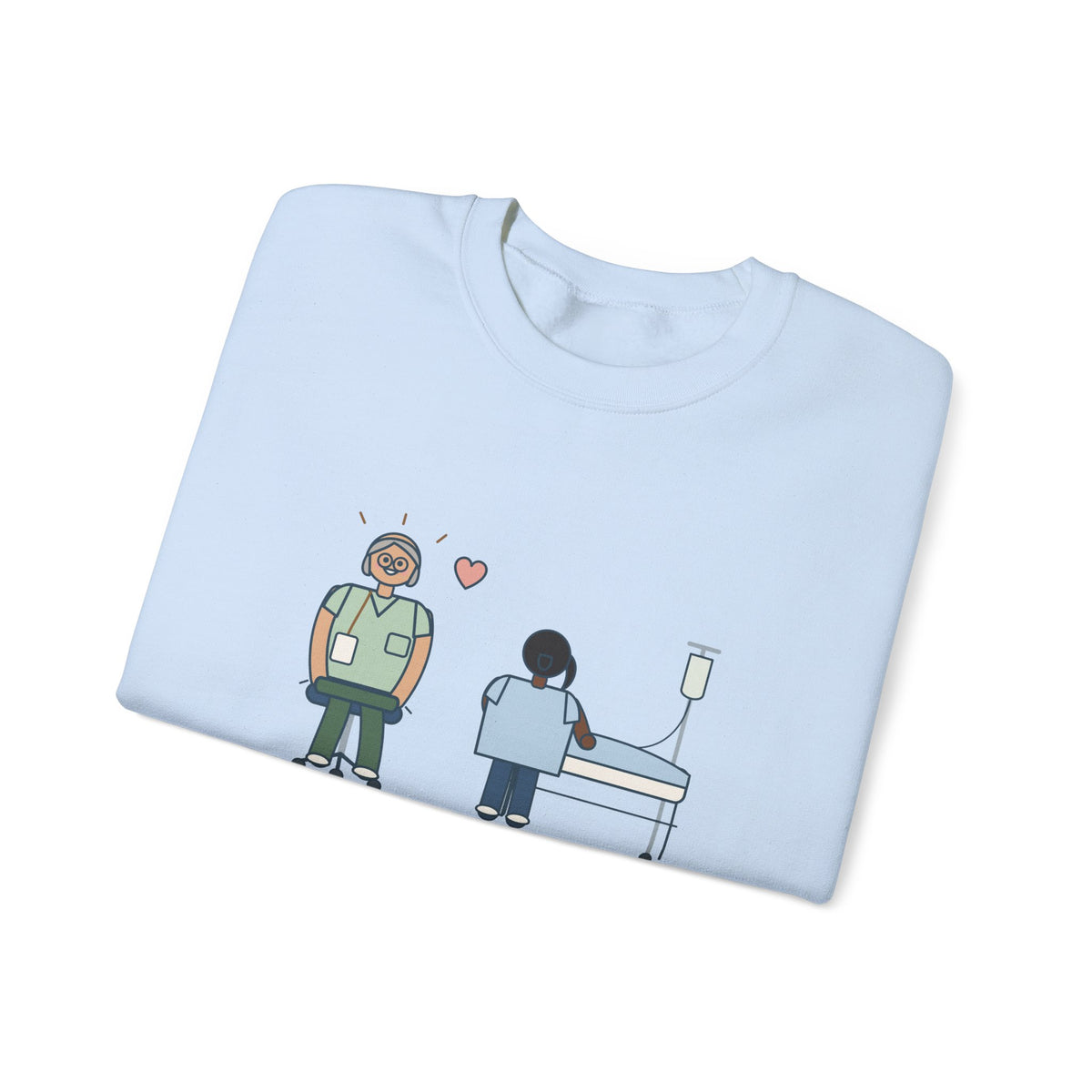 Preceptor Crewneck Sweatshirt - Sitting on My Hands. You've Got This. Nurse Mentor Gift