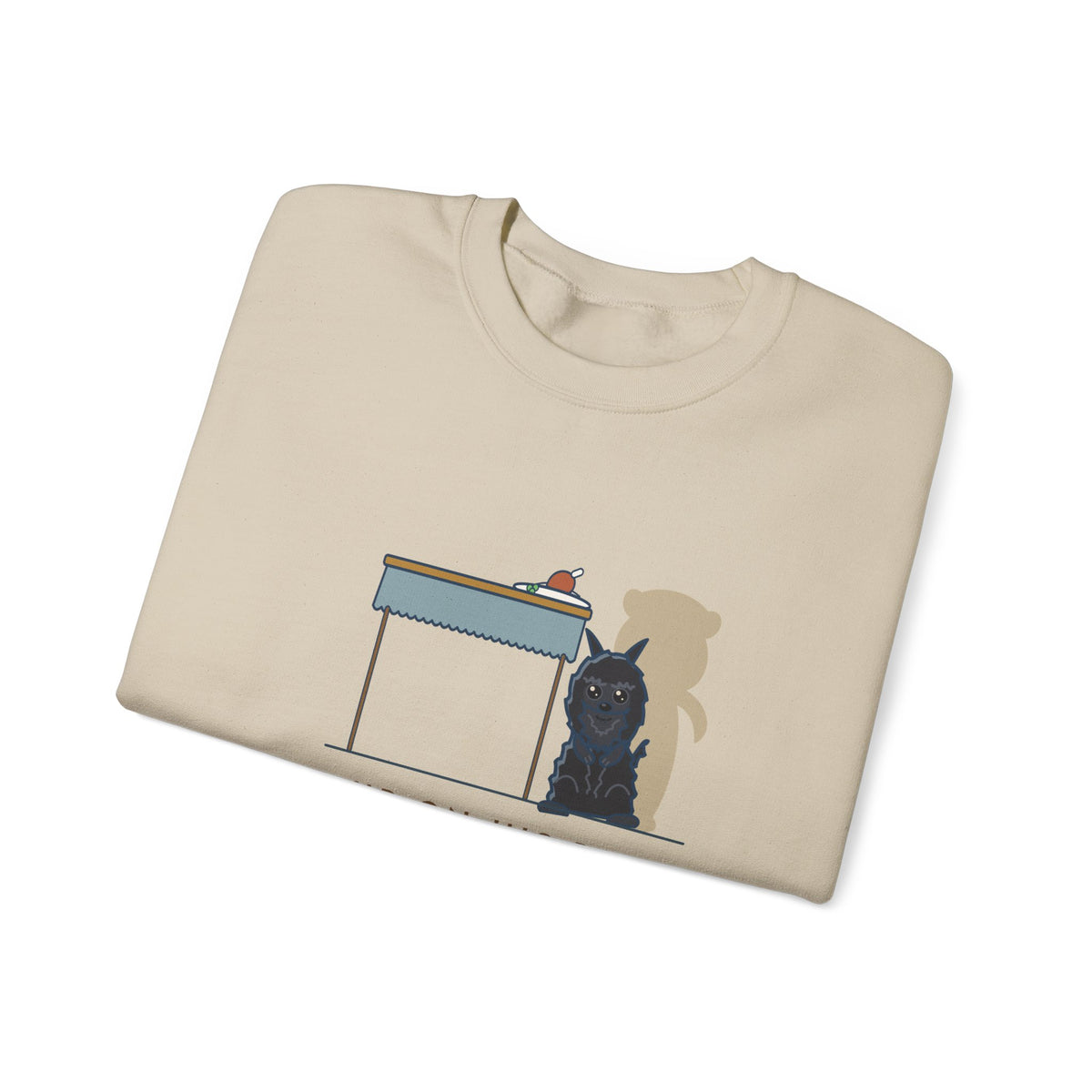 Affenpinscher Crewneck Sweatshirt - Sits Up at Dinner Like a Tiny Bear