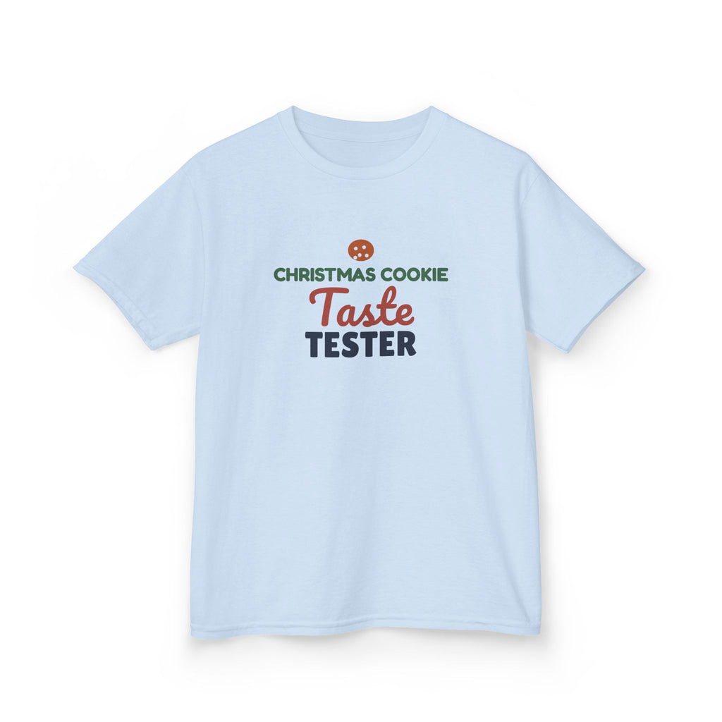 Christmas Cookie Taste Tester Youth T-Shirt, Holiday Baking Kids Tee