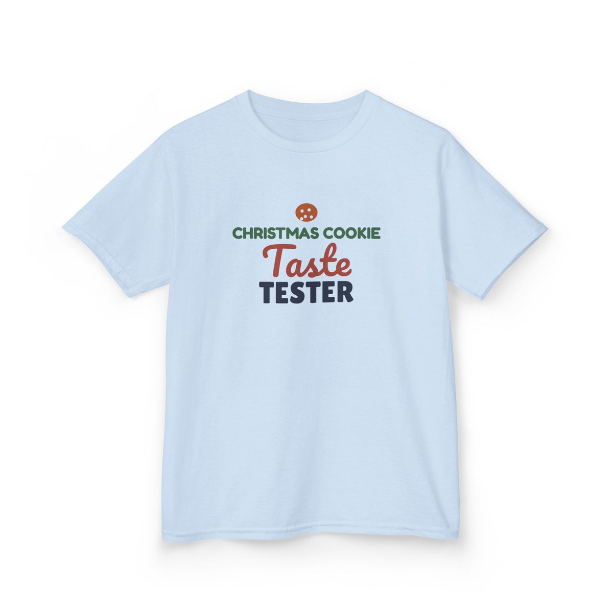 Christmas Cookie Taste Tester Youth T-Shirt, Holiday Baking Kids Tee