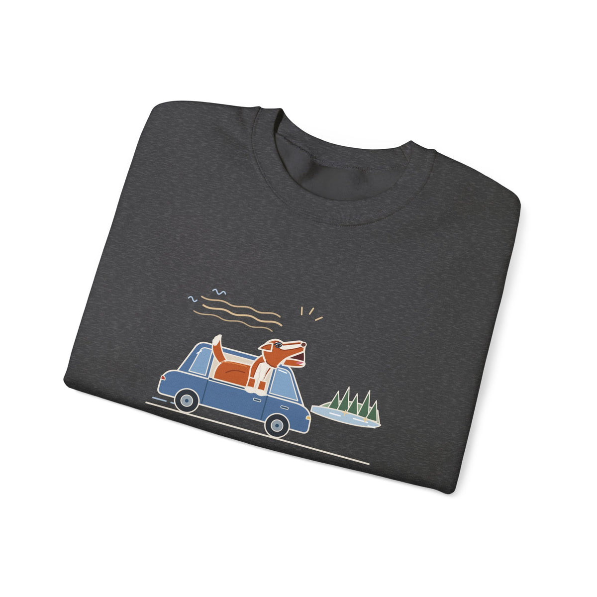 Nova Scotia Duck Tolling Retriever Crewneck Sweatshirt - Screamed the Whole Drive