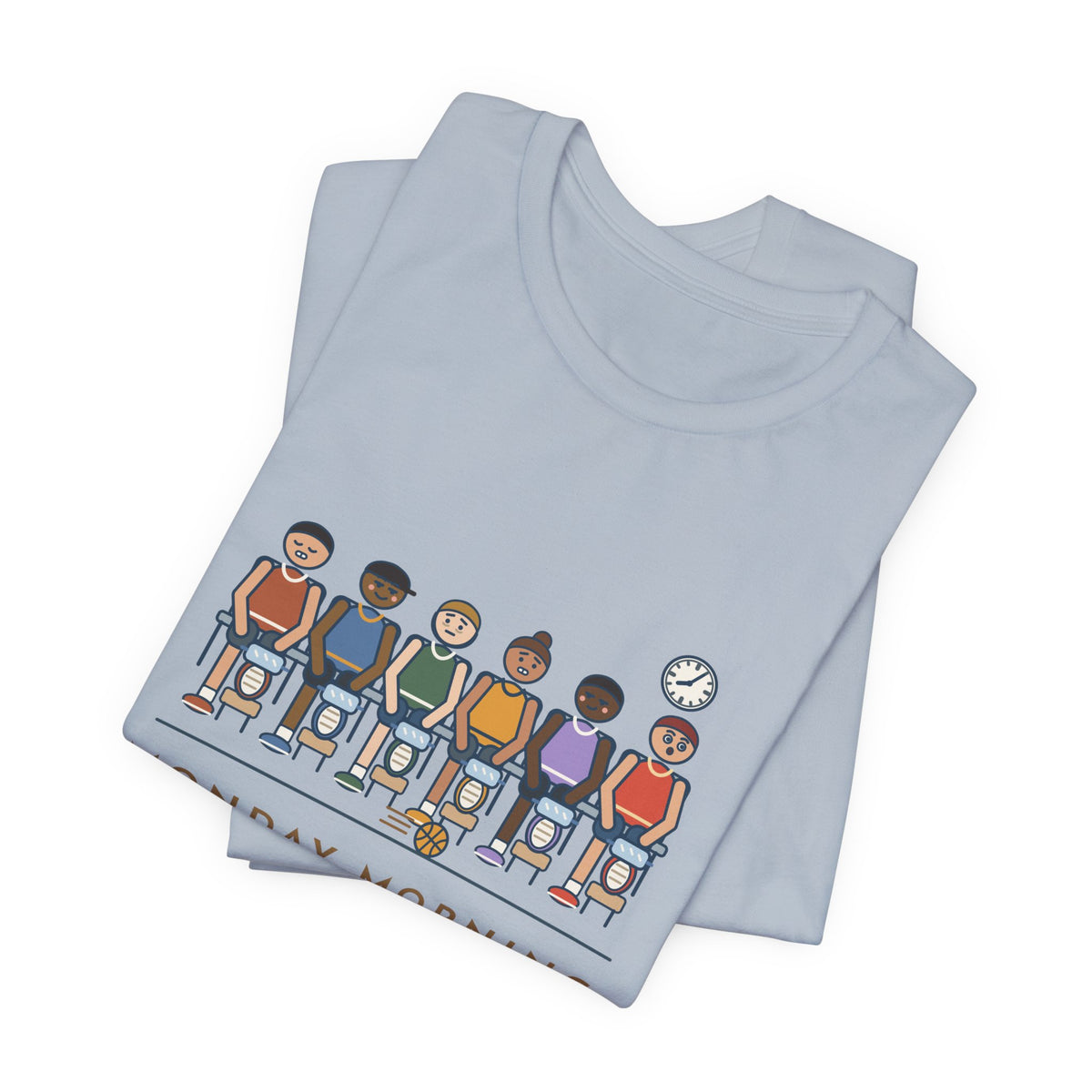 Urgent Care Nurse T-Shirt - Monday Morning, Six Ankles From the Same Pickup Game