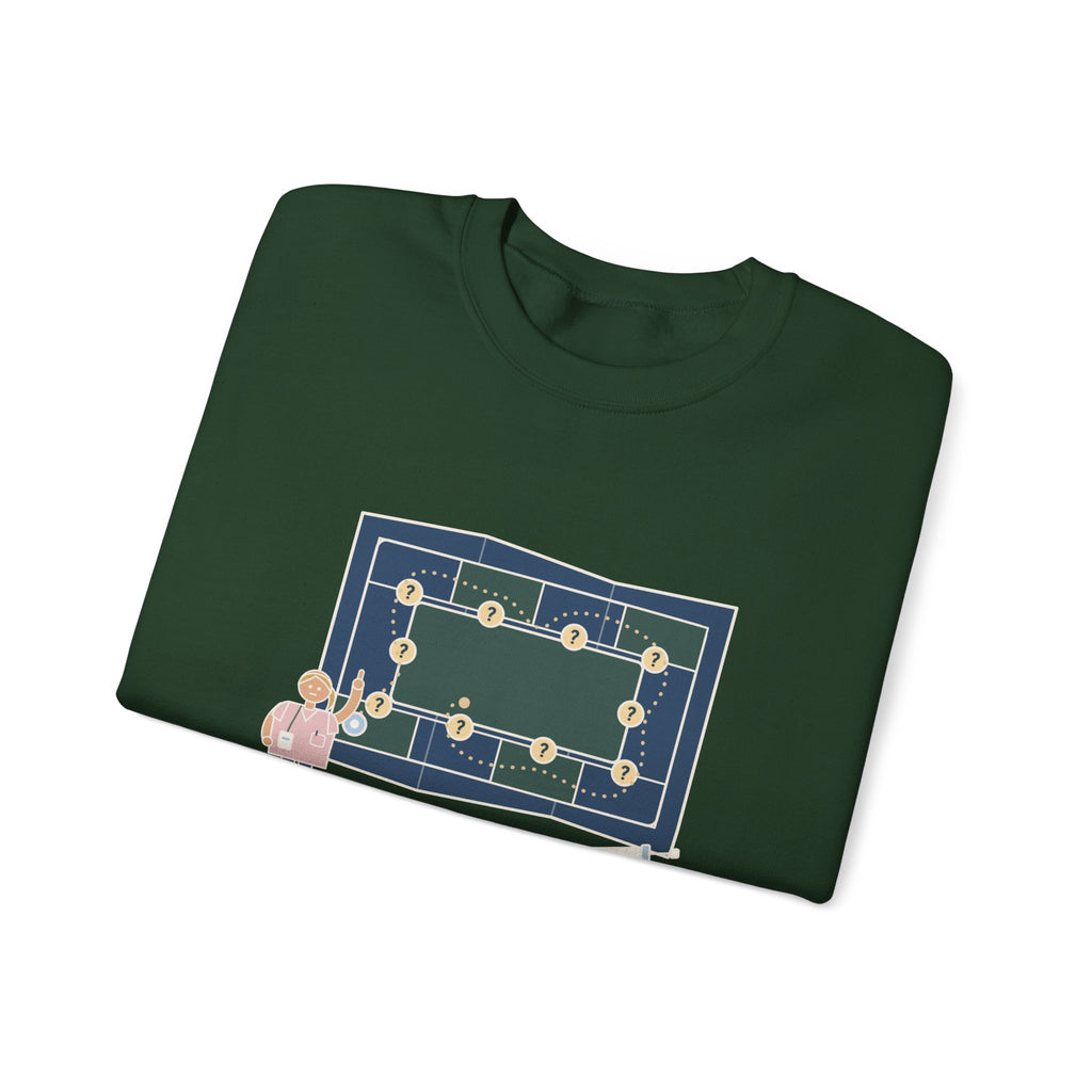 Float Pool Nurse Crewneck Sweatshirt - Where Does This Unit Keep the Flushes?