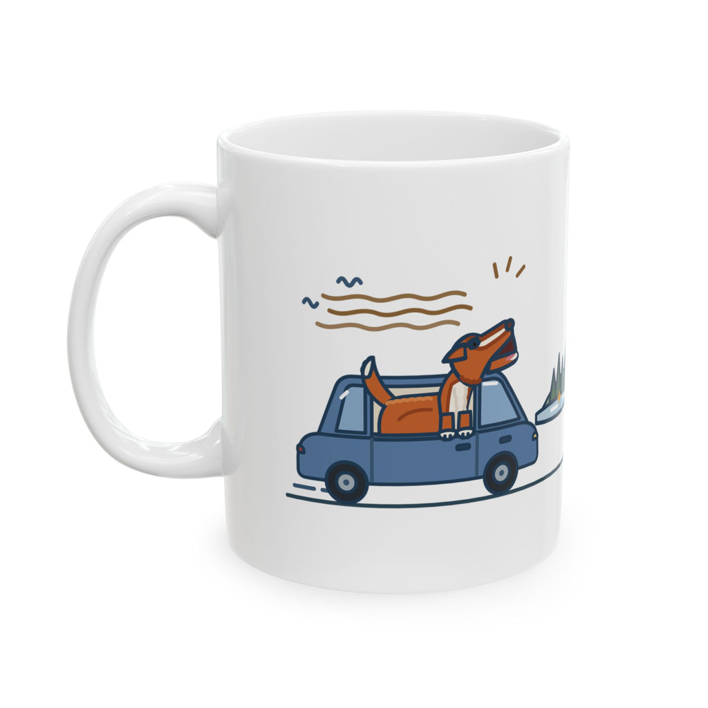 Nova Scotia Duck Tolling Retriever Coffee Mug - Screamed the Whole Drive