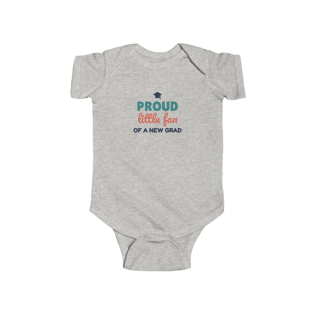 Proud Little Fan of a New Grad Baby Bodysuit, Graduation Day Infant Outfit