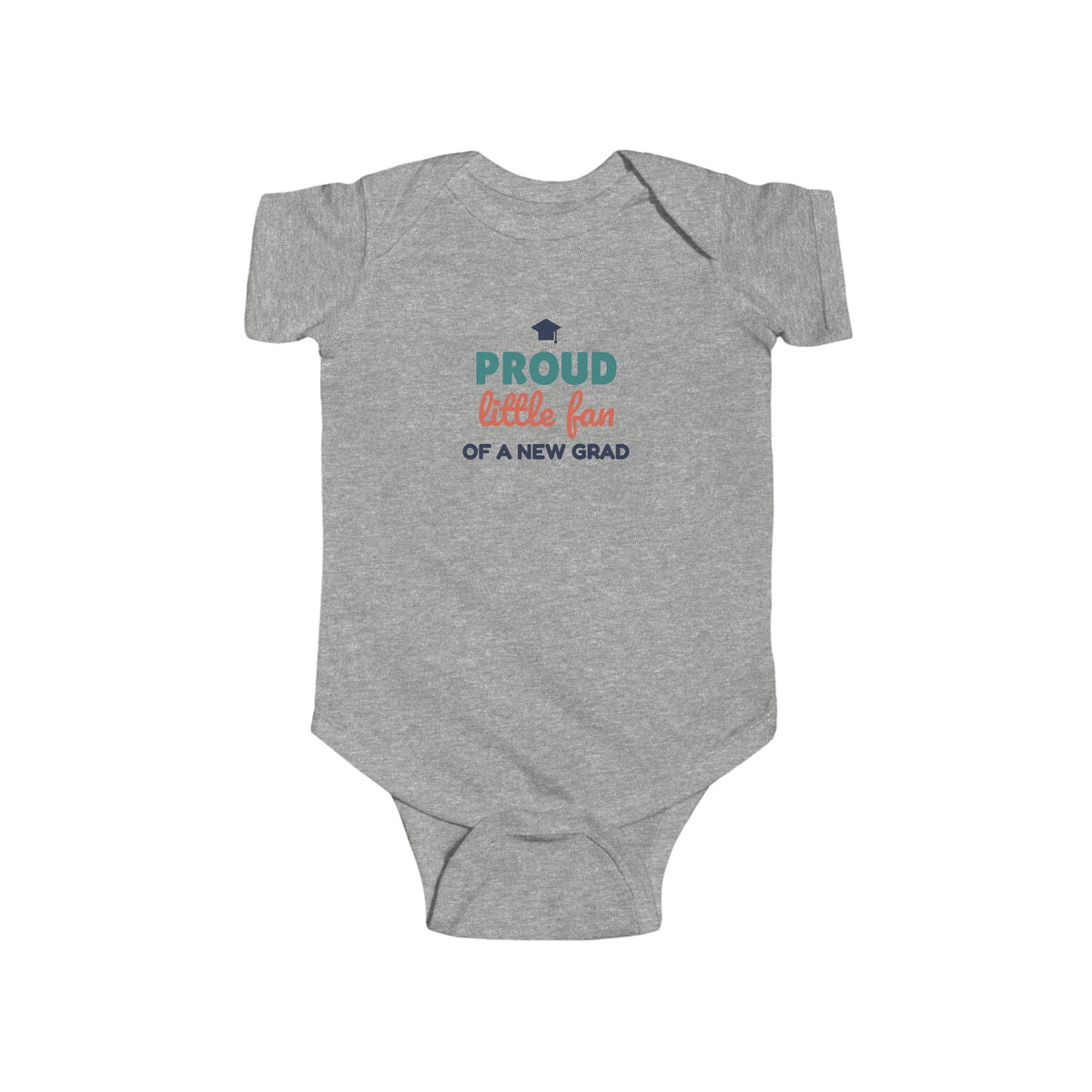 Proud Little Fan of a New Grad Baby Bodysuit, Graduation Day Infant Outfit