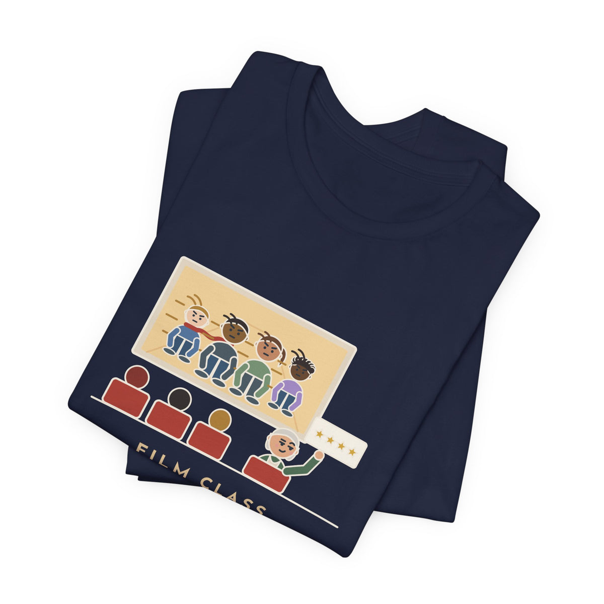 Film Studies Teacher T-Shirt - Every Group Project Has a Slow-Motion Walk Funny Film Class Tee