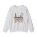 Christmas Morning Sweatshirt, The Toddler Opened One Gift and Spent an Hour with the Bow, Funny Shiny Bow Crewneck