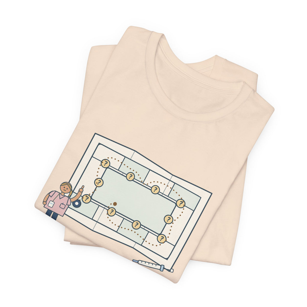 Float Nurse T-Shirt - Where Does This Unit Keep the Flushes? Float Pool Tee