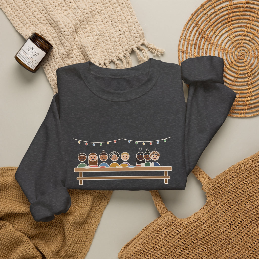 Love All, Trust a Few, Do Wrong to None Sweatshirt, Wisdom Shakespeare Quote Crewneck with Neighborhood Picnic