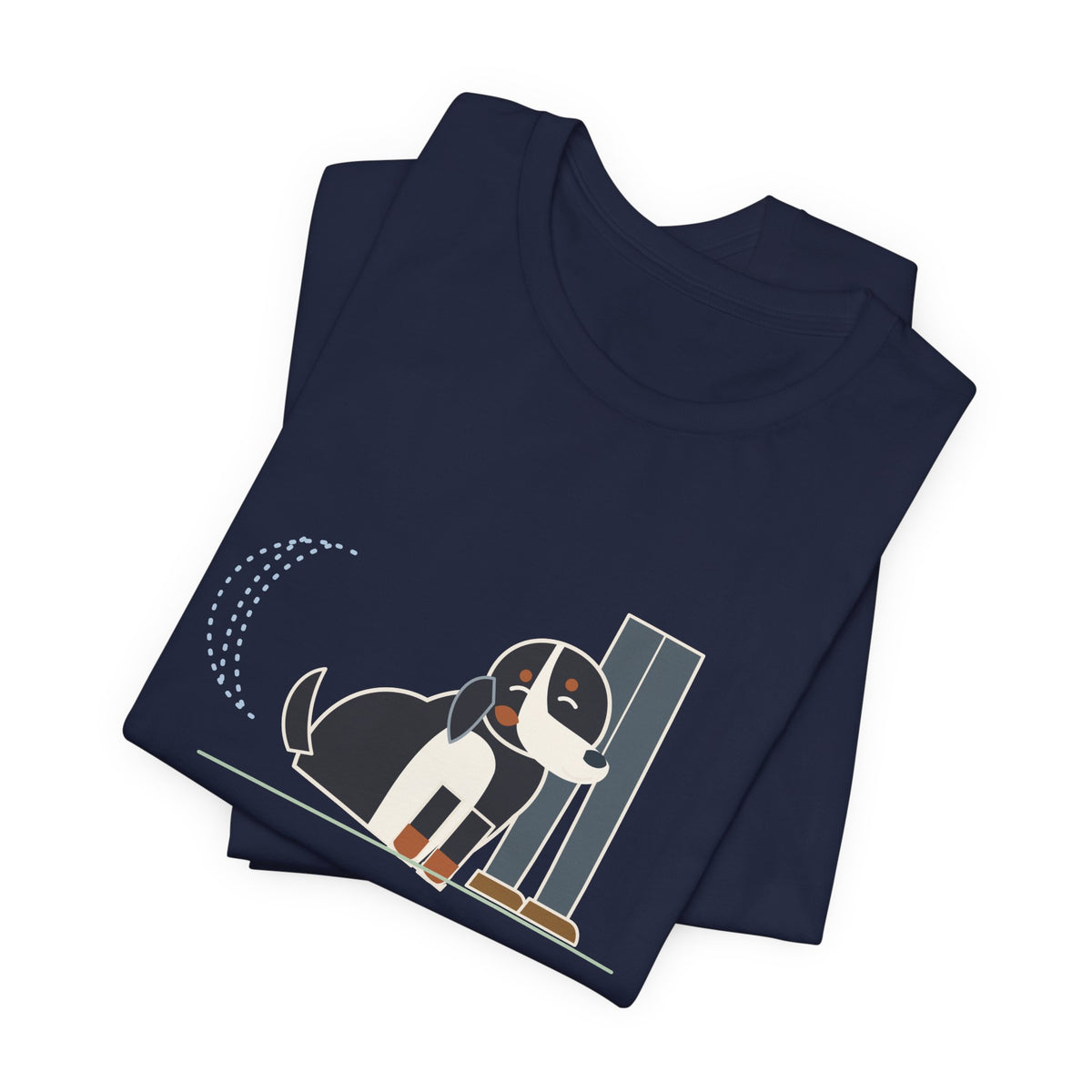 Bernese Mountain Dog T-Shirt - Lean Incoming Funny Berner Lean Tee