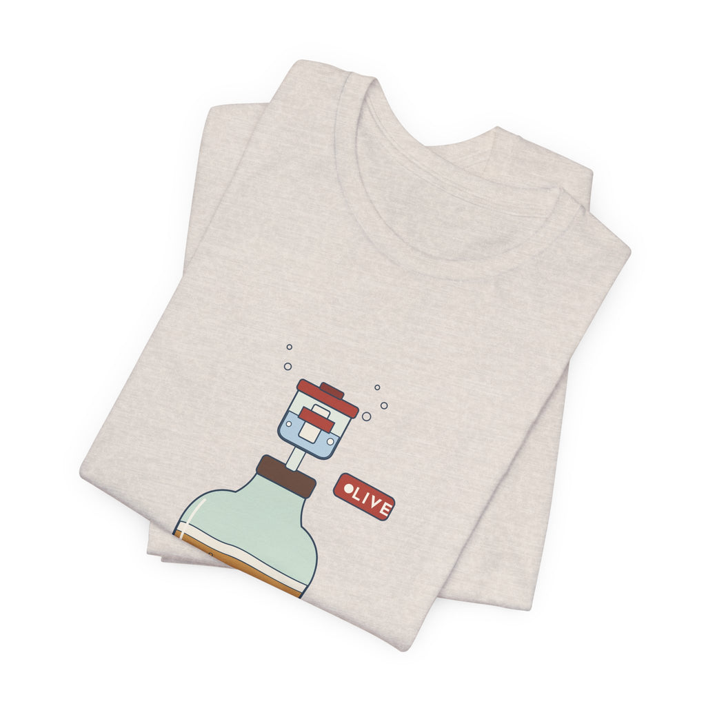 Homebrewing T-Shirt - Currently Watching the Airlock Funny Homebrewer Tee