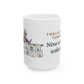 Large 15oz Creative Writing Teacher Mug - Nine End With Waking Up