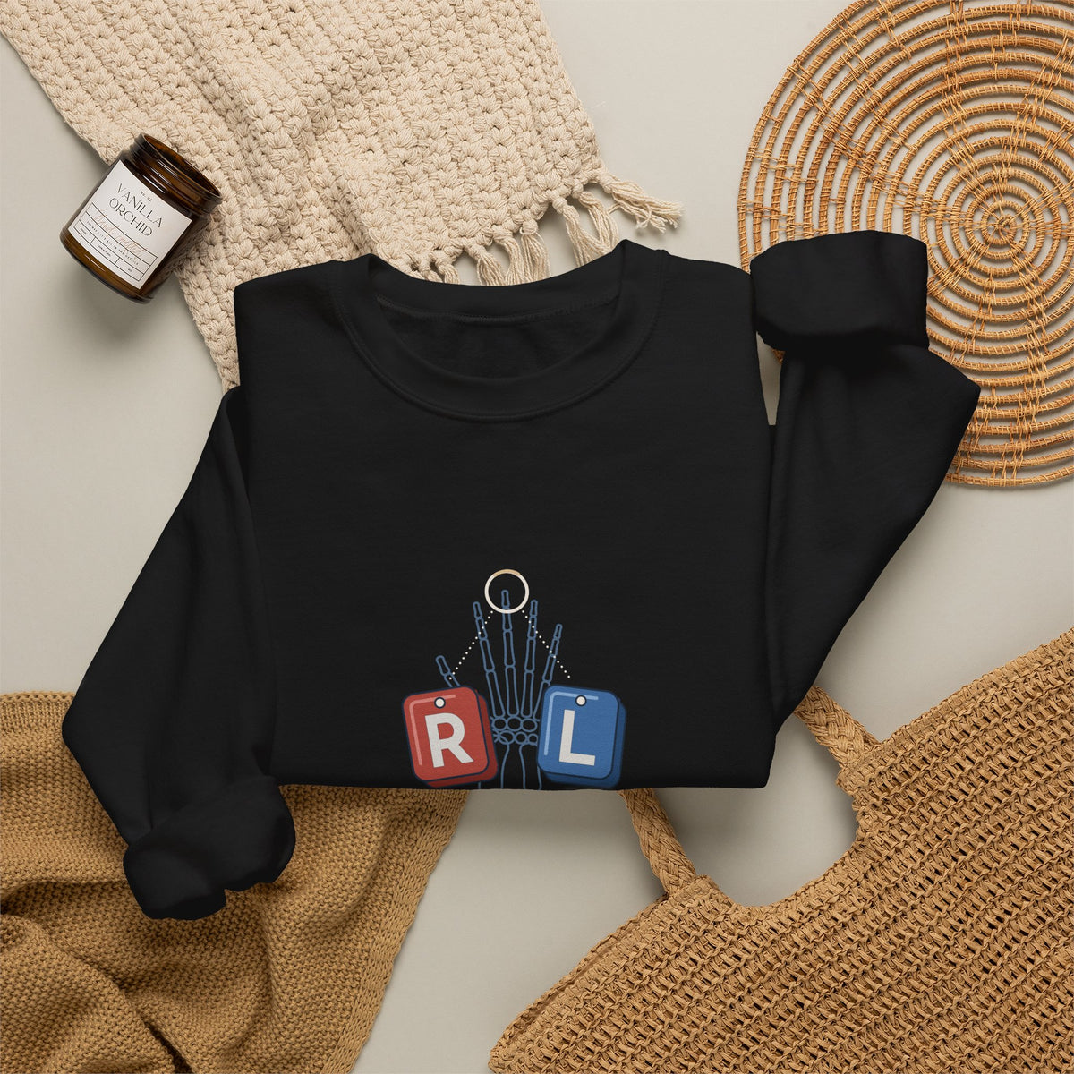 Radiology Tech Crewneck Sweatshirt - I Always Know My Left From My Right Gift