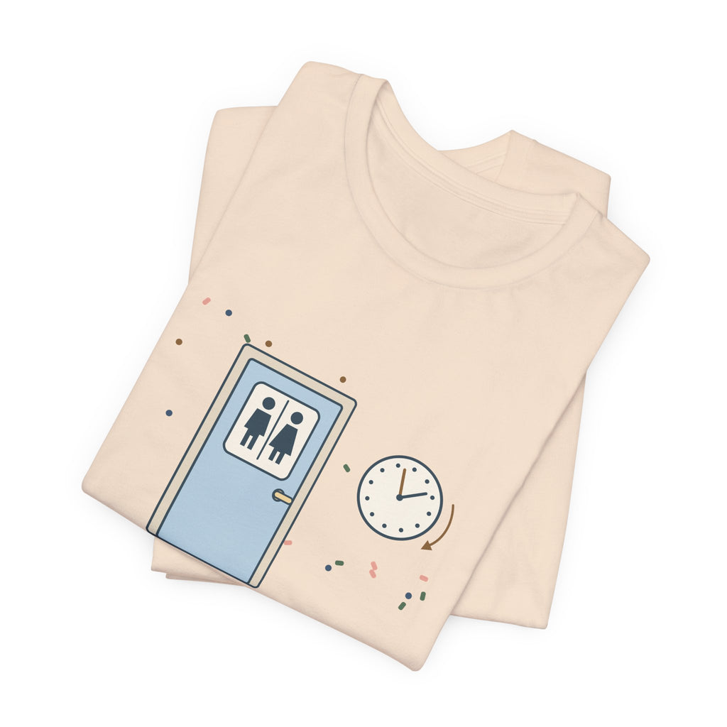 Retired Teacher T-Shirt - Now I Use the Restroom Whenever I Want Retirement Tee