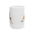 Large 15oz Christmas Stocking-Stuffer Mug - There's Always an Orange in the Toe Grandparent Gift