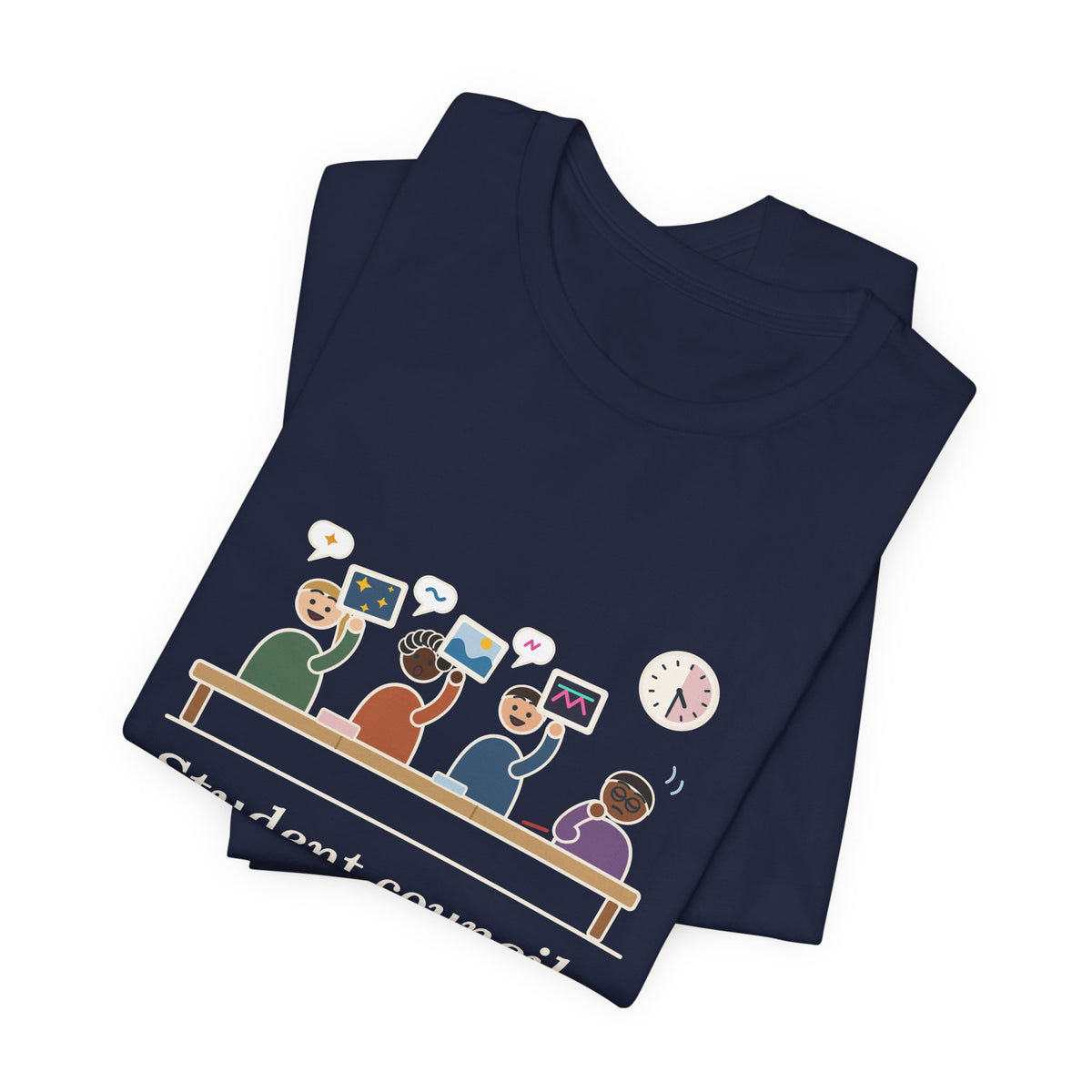 Student Council Adviser T-Shirt - Student Council. Ninety Minutes Debating the Dance Theme.
