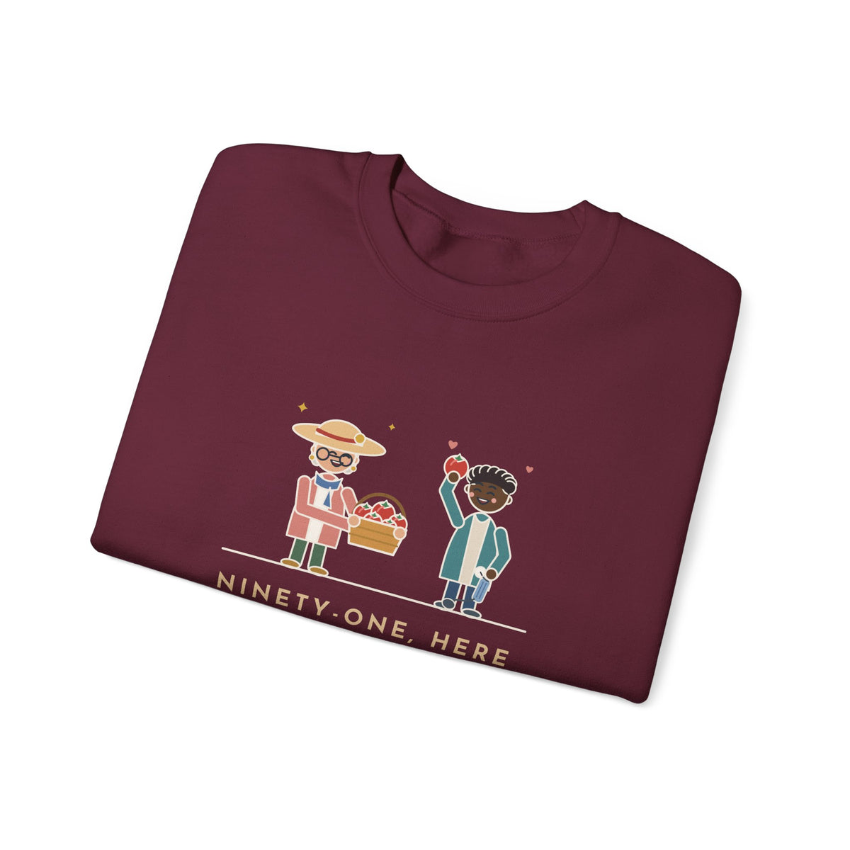 Geriatric Primary Care Nurse Crewneck Sweatshirt - Checkup Day Garden Tomatoes Gift