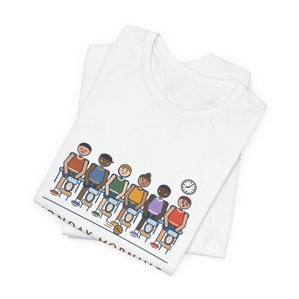 Urgent Care Nurse T-Shirt - Monday Morning, Six Ankles From the Same Pickup Game