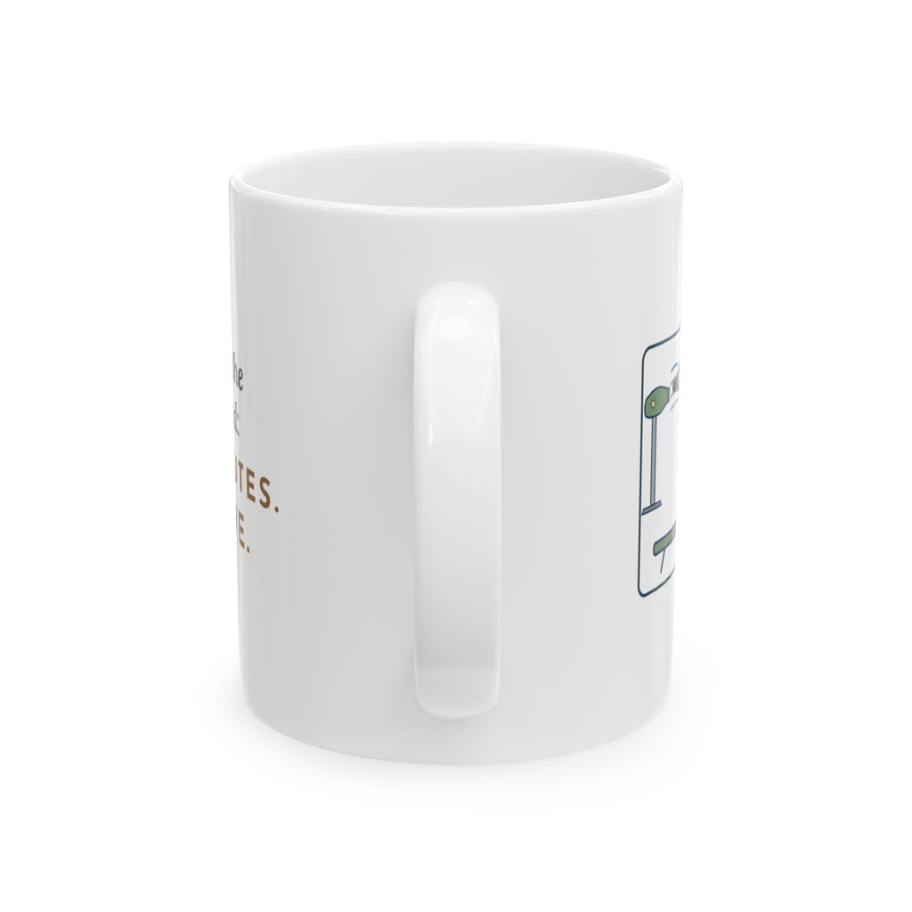 Afghan Hound Coffee Mug - Blow-Dry Ninety Minutes, Mine Five