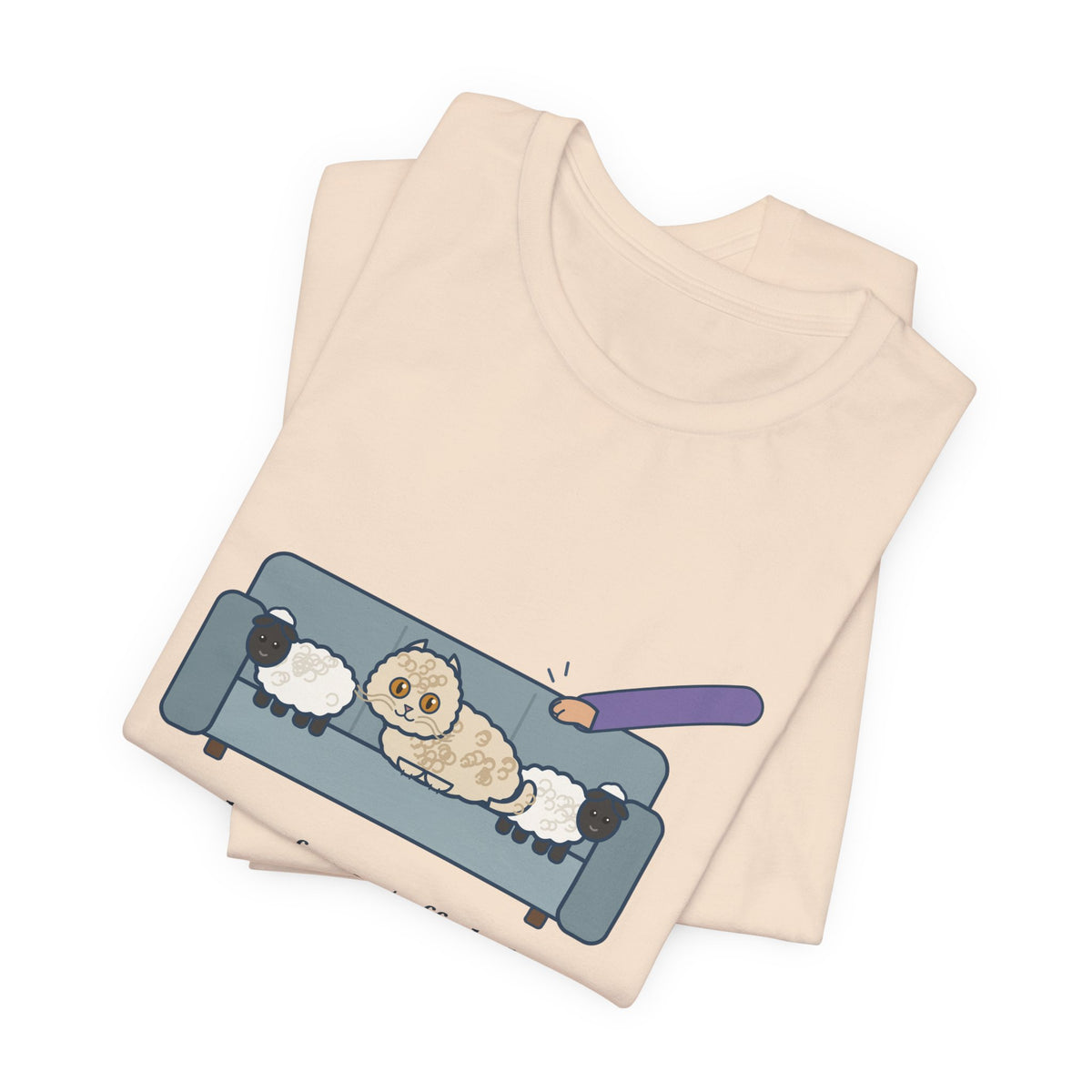Selkirk Rex Cat T-Shirt - Mistaken for a Stuffed Sheep Twice This Week