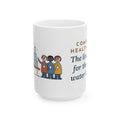 Large 15oz Corporate Wellness Nurse Mug - The Line Was for the Free Water Bottle