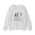Softball Coach Sweatshirt, Called Time for a Mound Visit, Heard All About Her New Puppy, Funny Mound Visit Crewneck