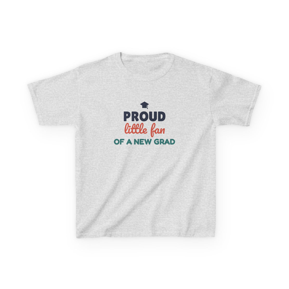 Proud Little Fan of a New Grad Youth T-Shirt, Graduation Kids Shirt