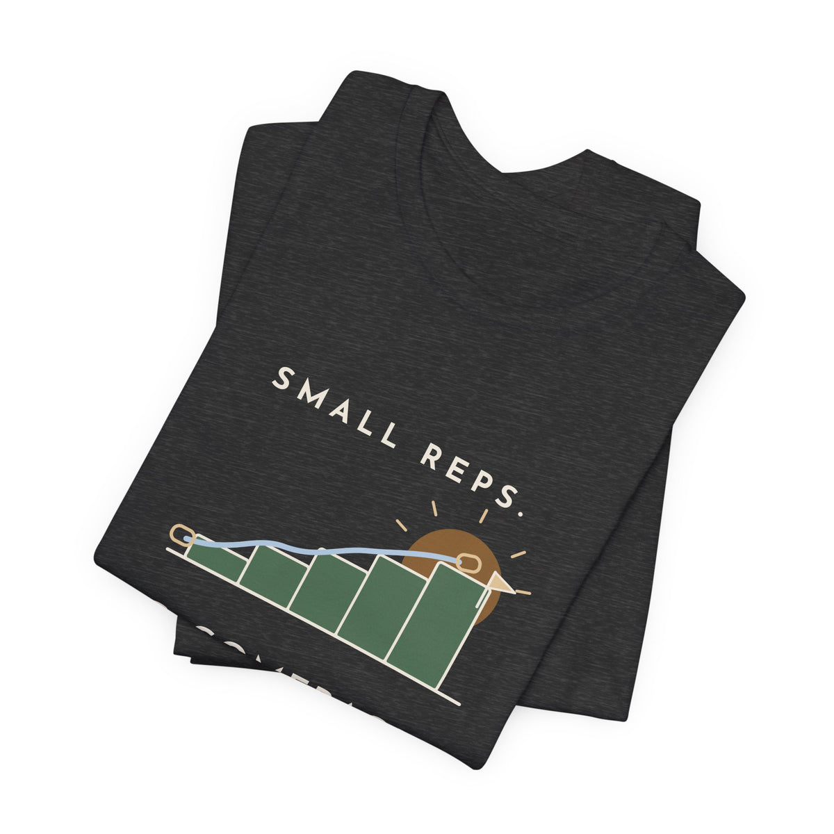 PT and OT T-Shirt - Small Reps. Big Comebacks. Physical Therapist Clinic Day Tee
