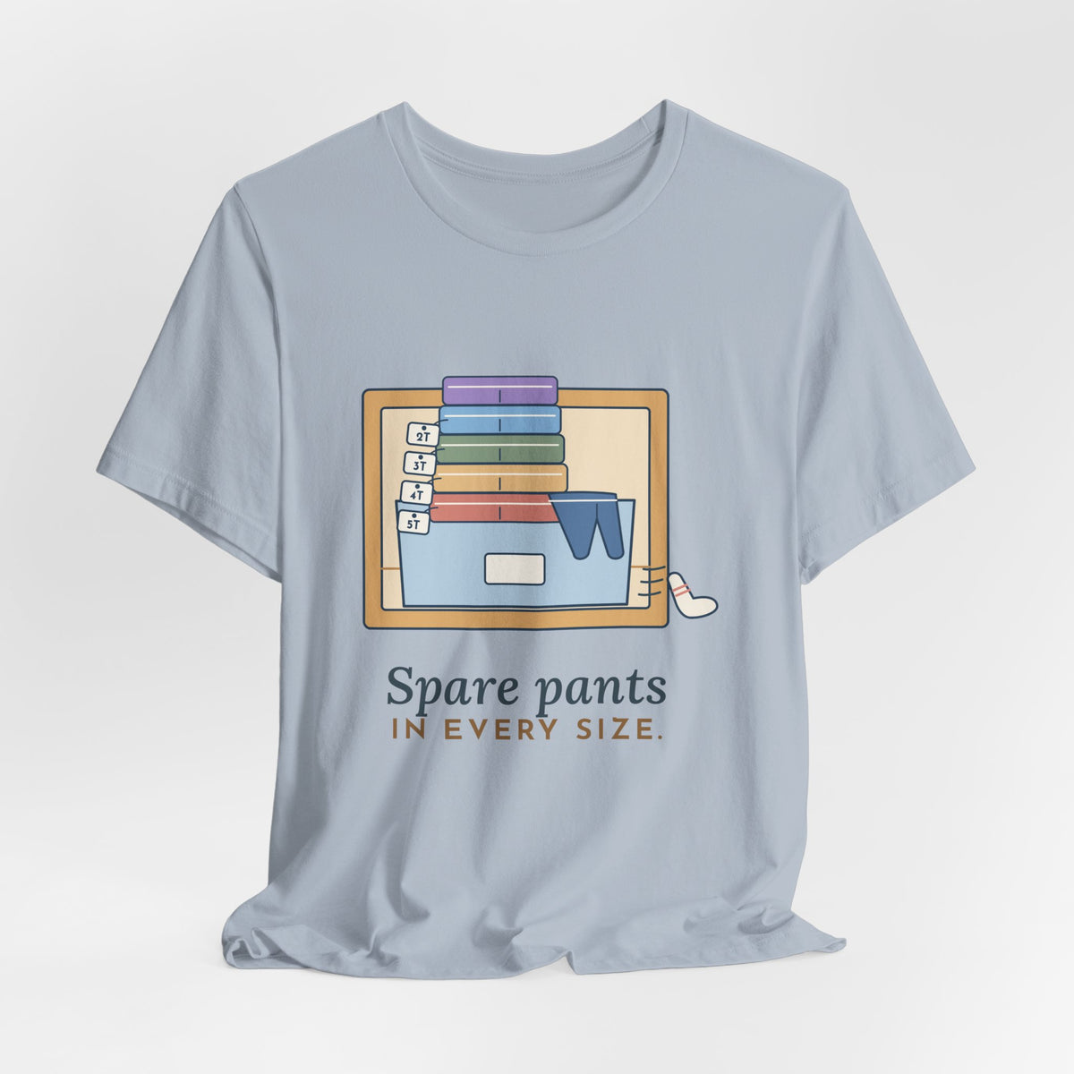 Preschool Teacher T-Shirt - Spare Pants in Every Size. Pre-K Teacher Tee