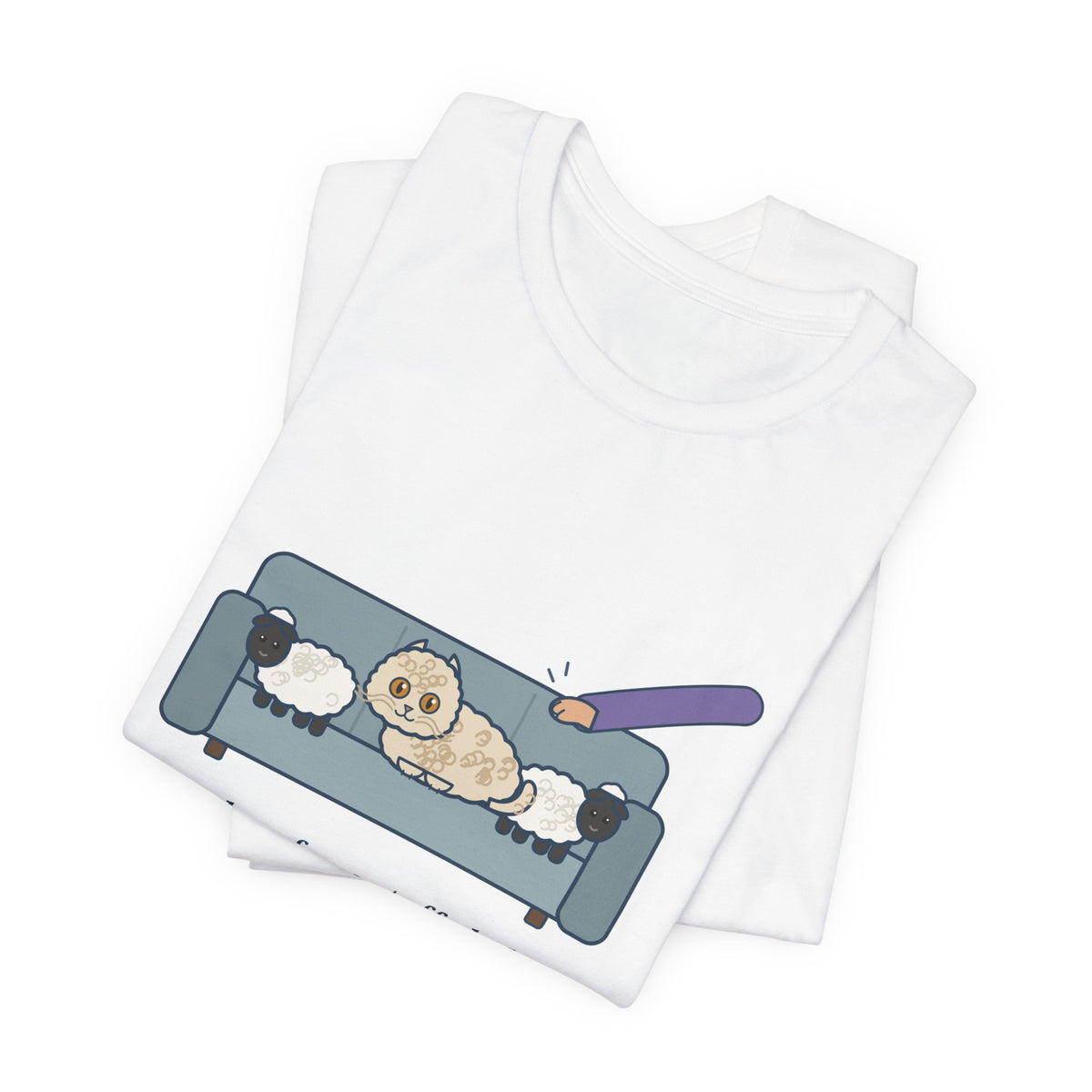 Selkirk Rex Cat T-Shirt - Mistaken for a Stuffed Sheep Twice This Week