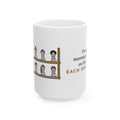 Large 15oz Cosmetology Instructor Mug - Each Mannequin Head Named